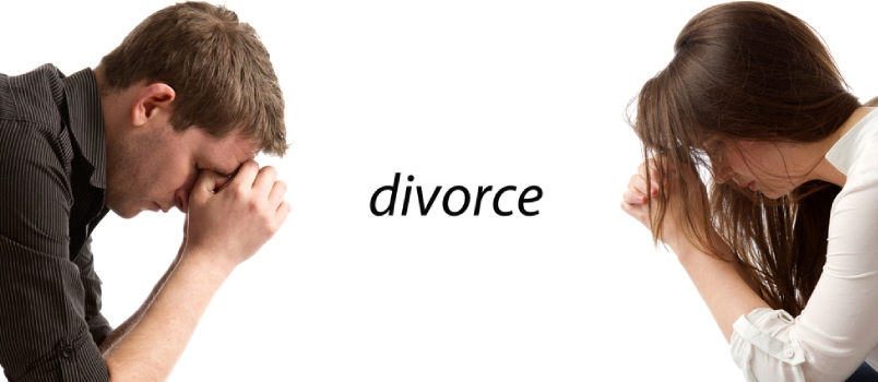 Pareja en crisis de divorcio